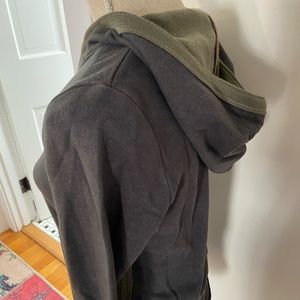 FERA heavy cotton hoodie top. Size is large but fits like a small.